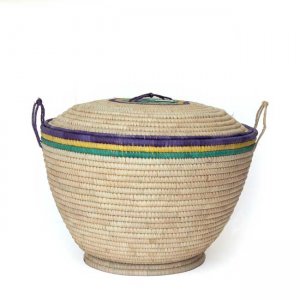 lidded toy basket