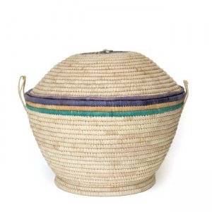 lidded toy basket