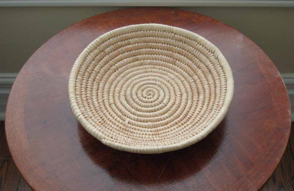 African Basket Bowls Natural Fibers • AfriMod