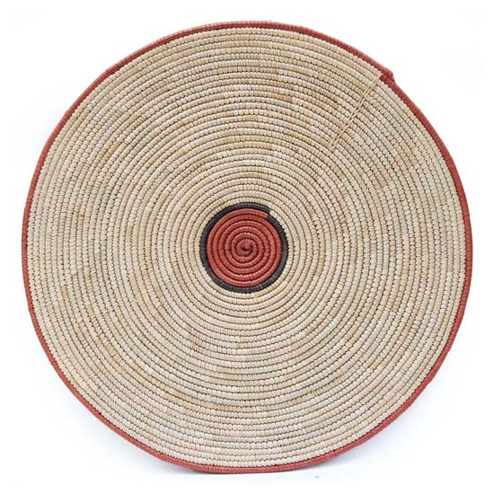 African Basket African Flat Baskets as Gifts • AfriMod