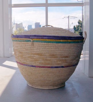 lidded toy basket