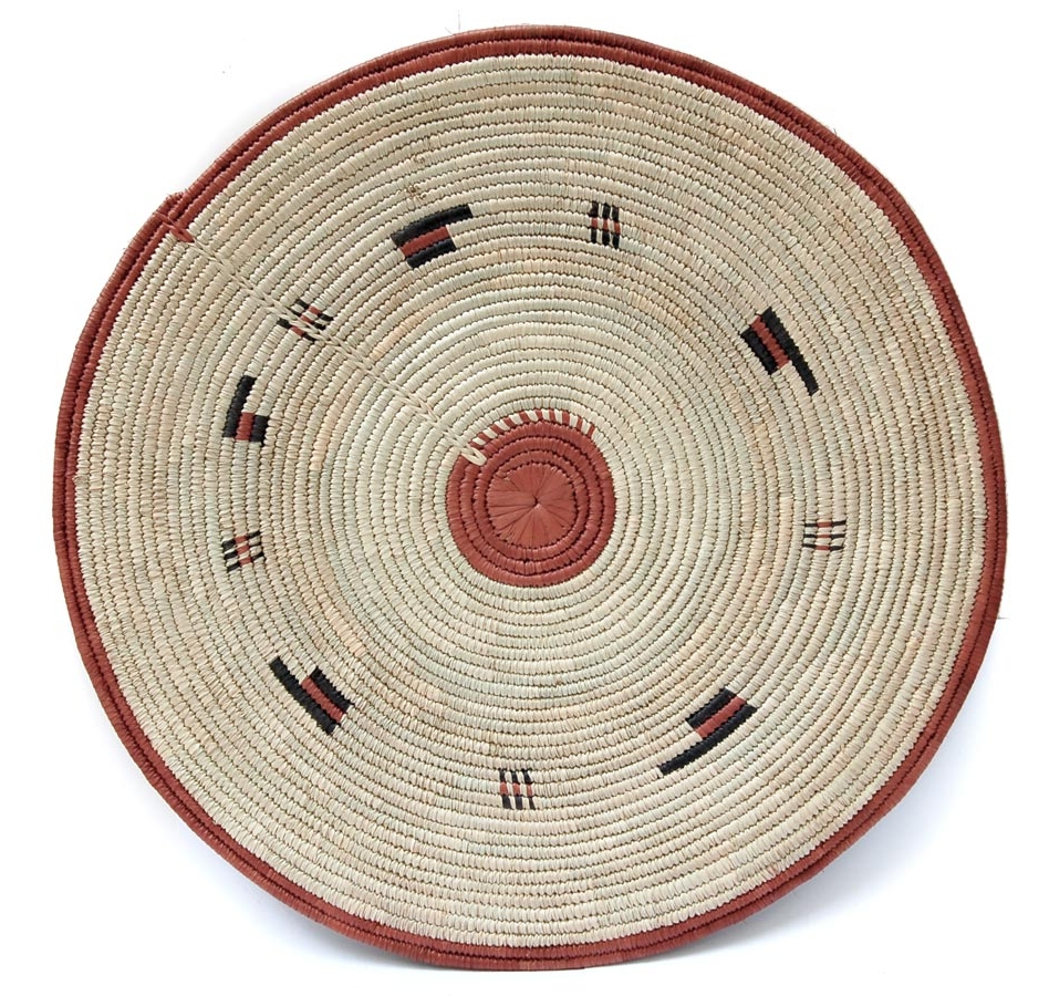 African Basket African Flat Baskets as Gifts • AfriMod