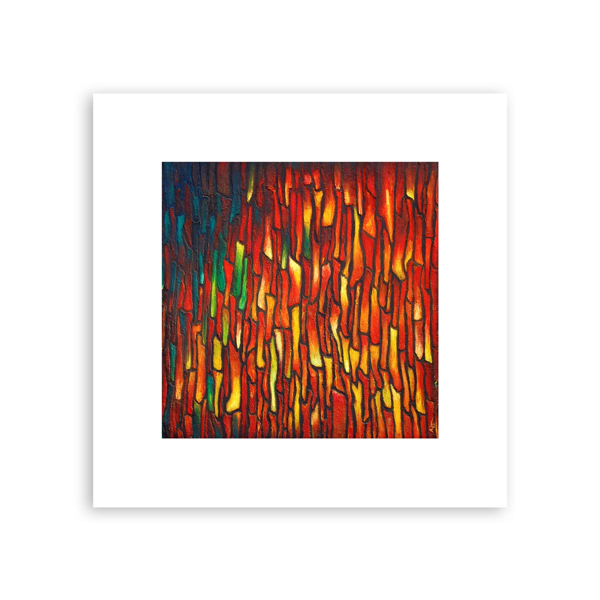 Life is a Journey – abstract art print