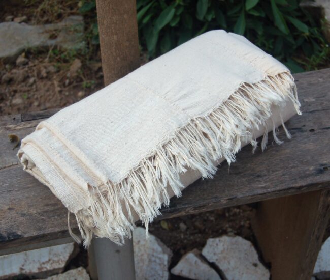 Natural Cotton Blanket