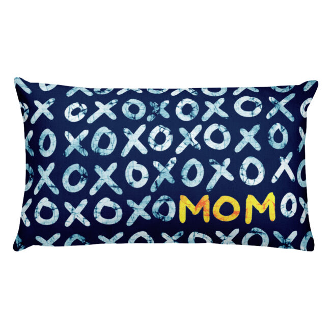 XOXO Mom – Lumbar Throw Pillow