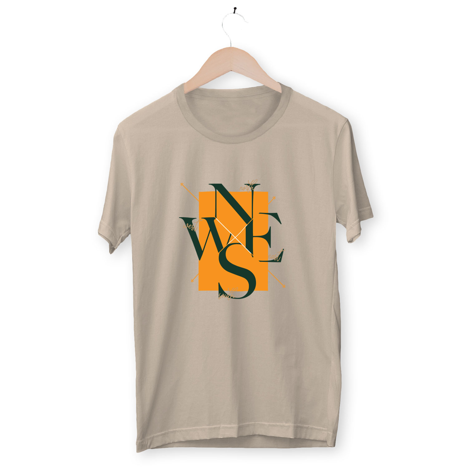 Four Corner Nomad T-shirt (North South East West)