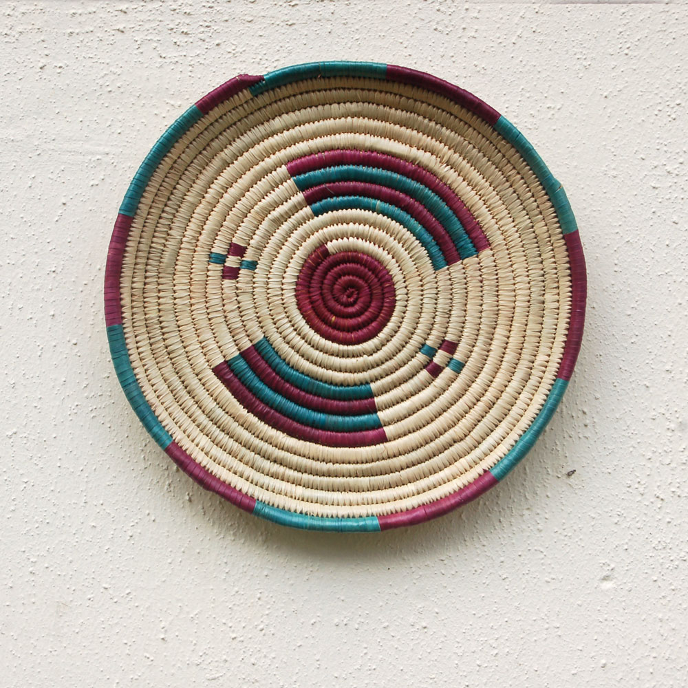6-Piece Tabletop Basket Set – Pop of Color