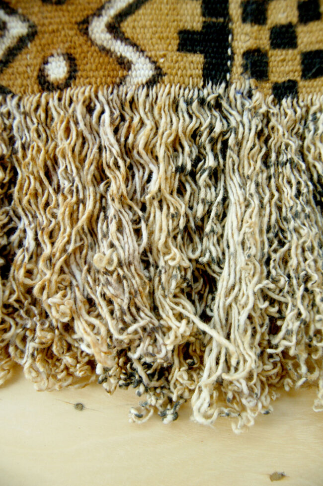 Hand-spun Cotton Bogolanfini (“Mud Cloth”) Throw