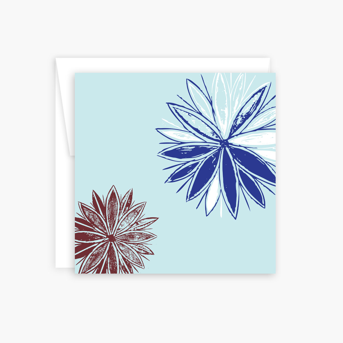 Flora – blank note card