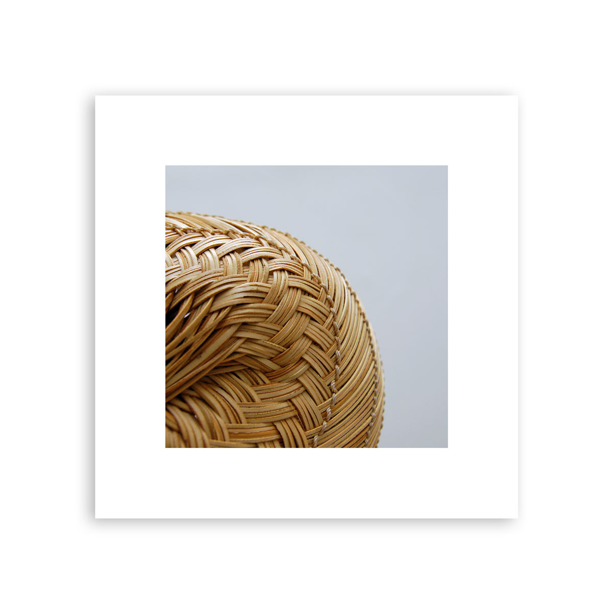 Rustic Basket – photographic print