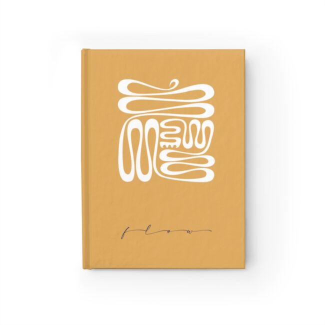 Creative Flow – blank or lined notebook in Mustard