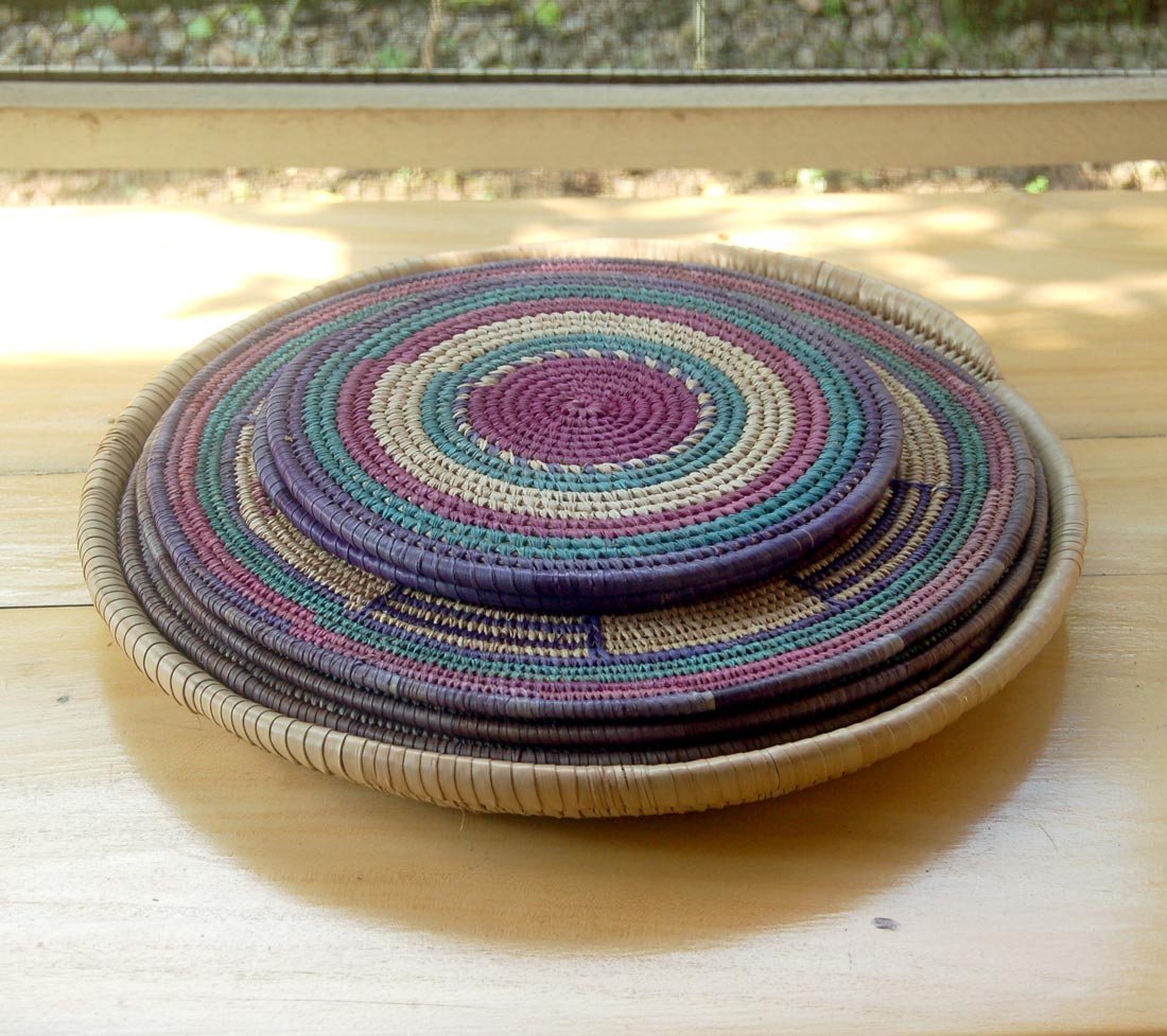 Wall Basket Set #5 – Purple Rain