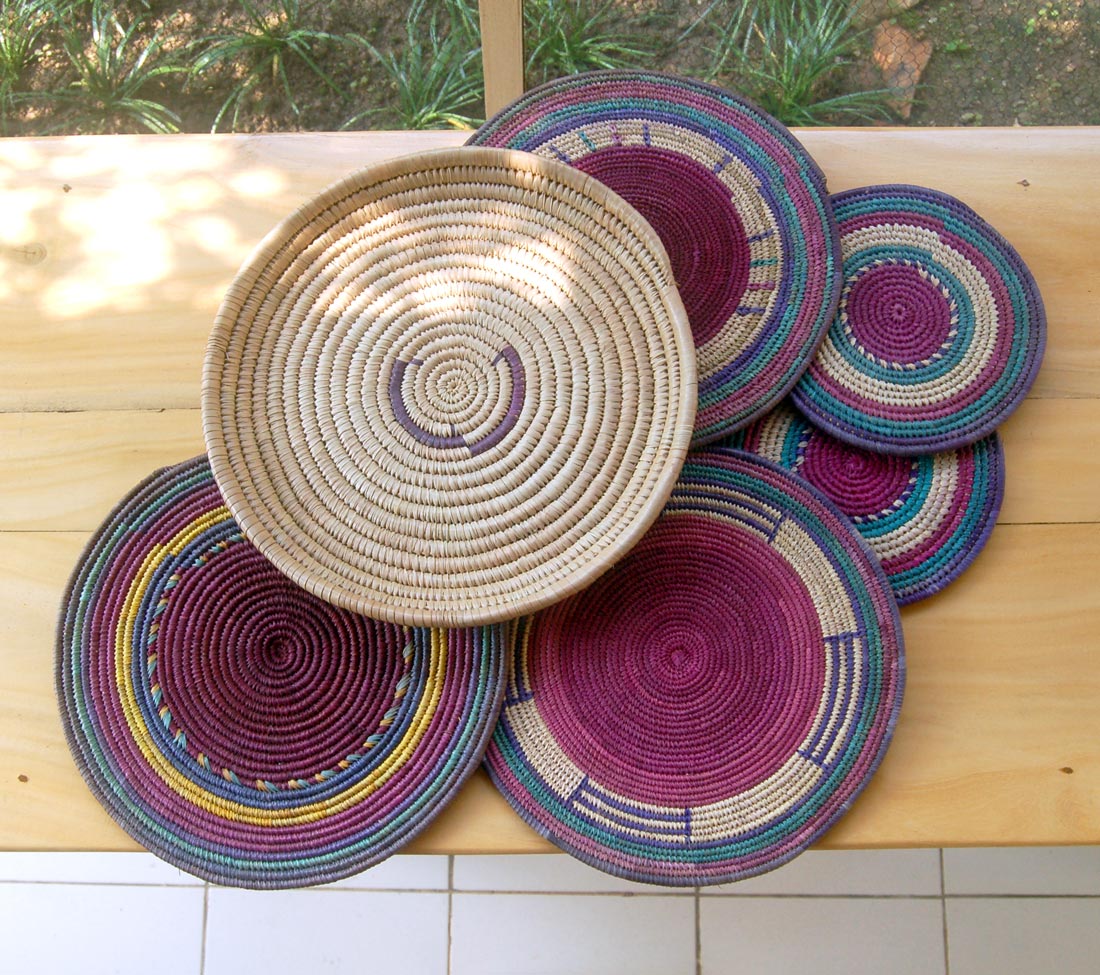 Wall Basket Set #5 – Purple Rain
