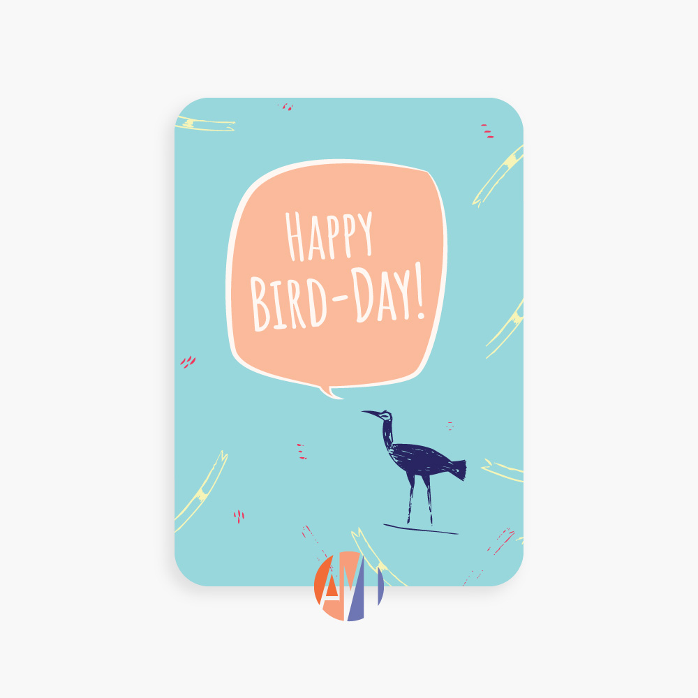 Happy Bird-day! – digital gift card