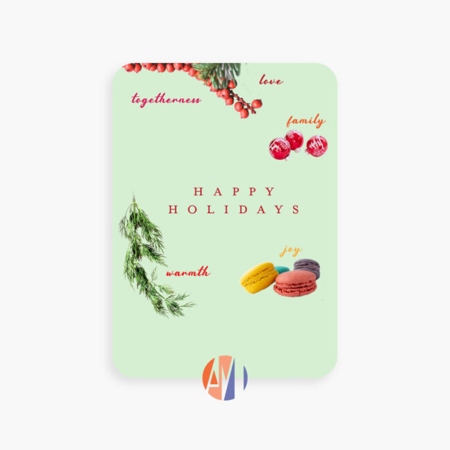 Happy Holidays – digital gift card