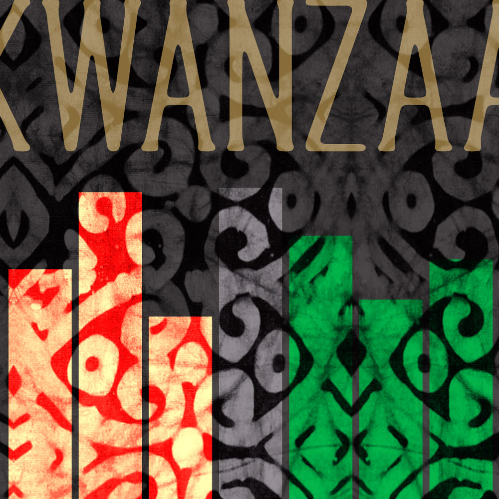 Modern Kwanzaa Card (vertical)