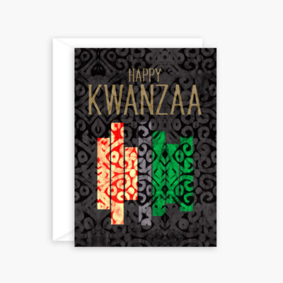 Modern Kwanzaa Card (vertical)