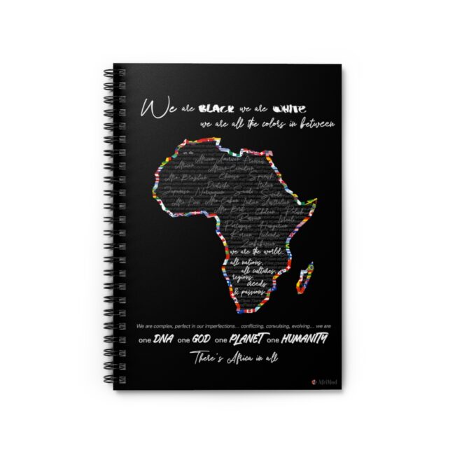 Africa in All – Inspirational Notebook (spiral bound)