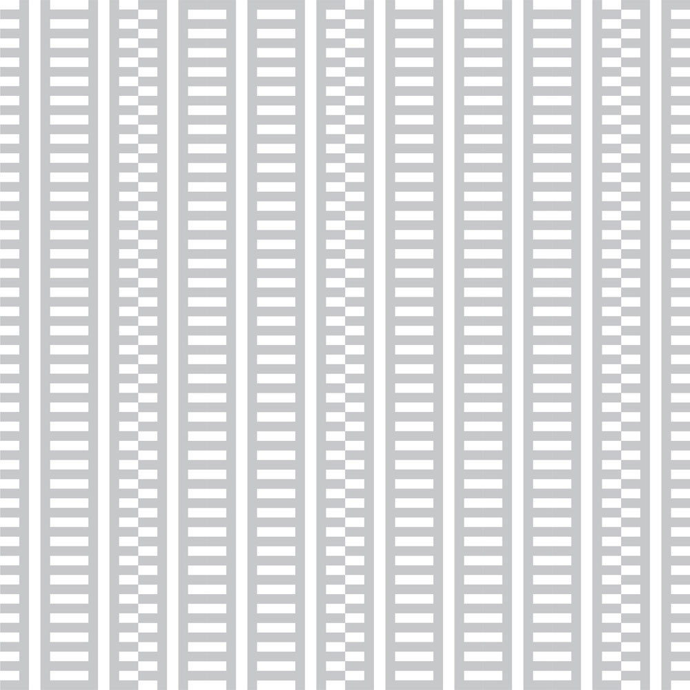 Shifted Stripes Wallpaper (Grey)
