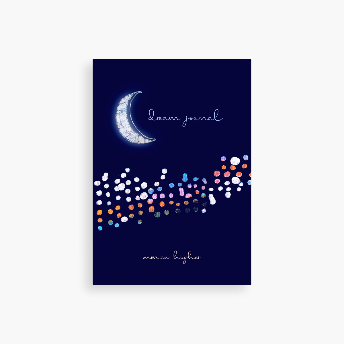 Crescent Moon Dream Journal – personalizable