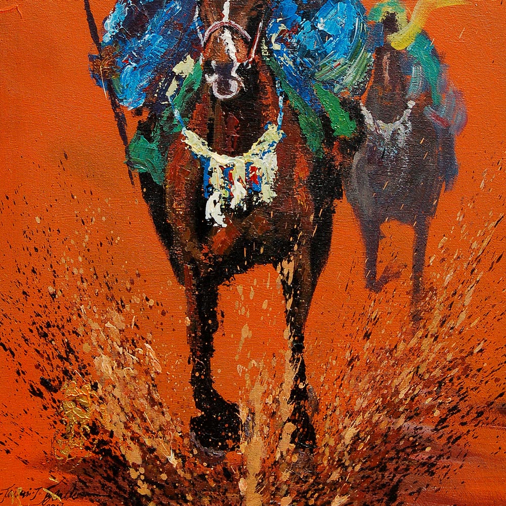 African Equestrian Festival (Durbar) – art print