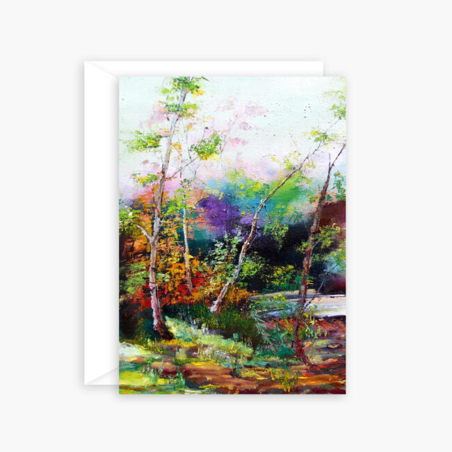 Whimsical Landscape Art Card Set – 10 assorted cards
