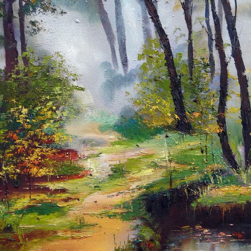 Mystic Forest – blank art card