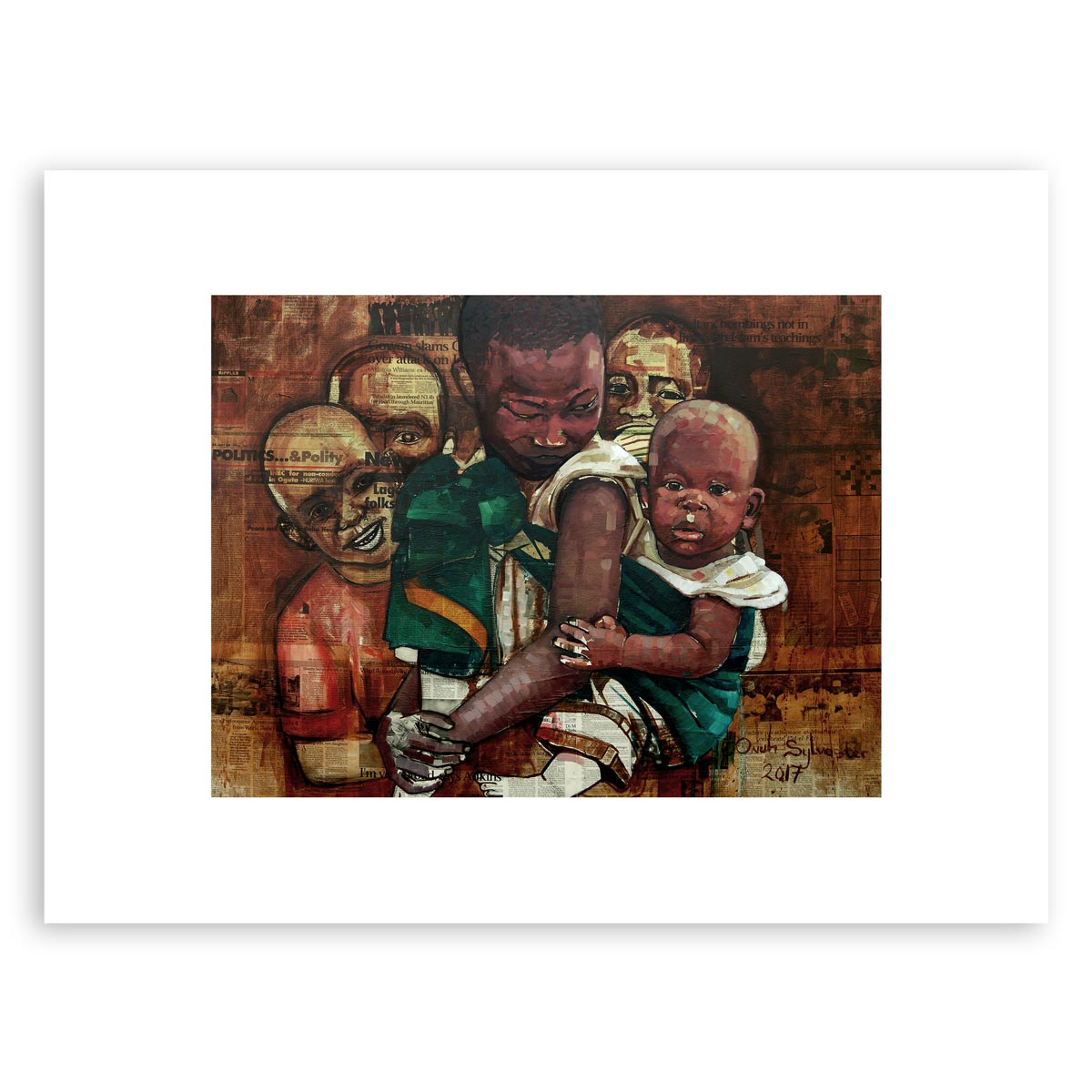 Eyes of a Child (Unaware) – art print