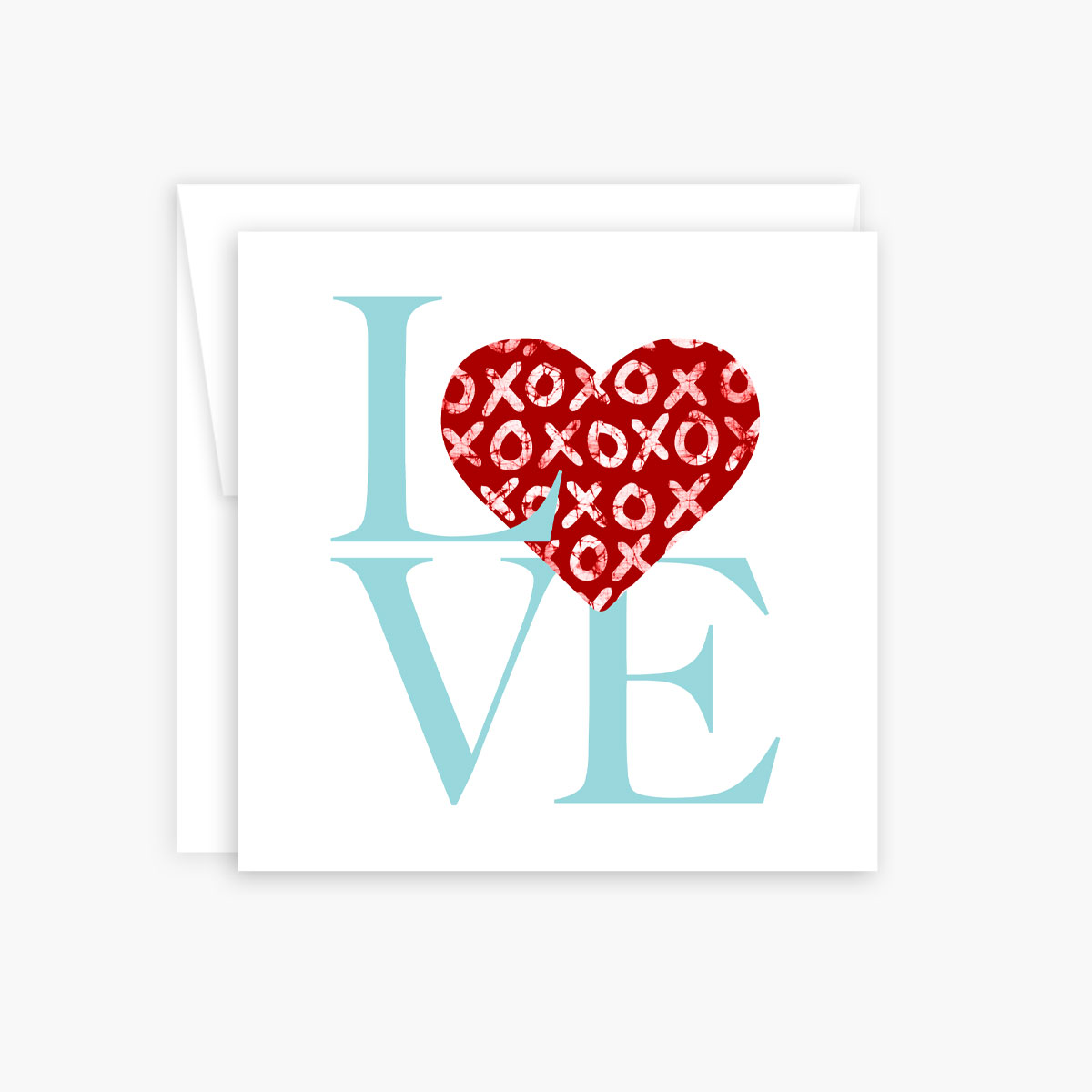 Lots of Love (hearts, hugs & kisses) – assorted card set (10)