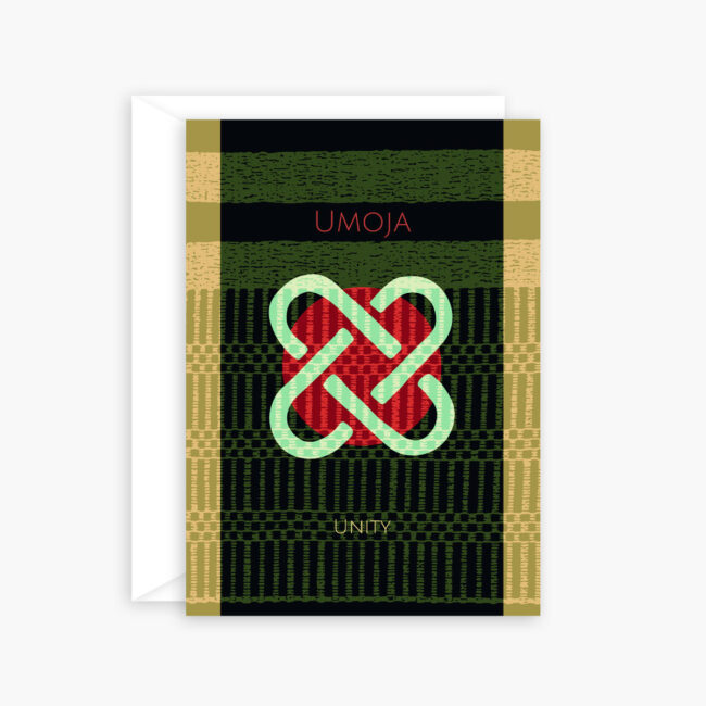 Kwanzaa Card – Umoja (Unity)