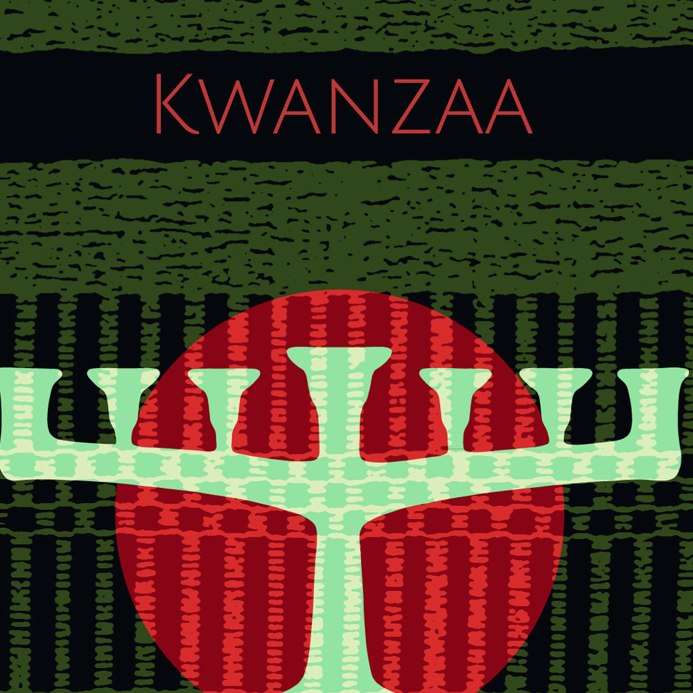 Kwanzaa Card – Kinara