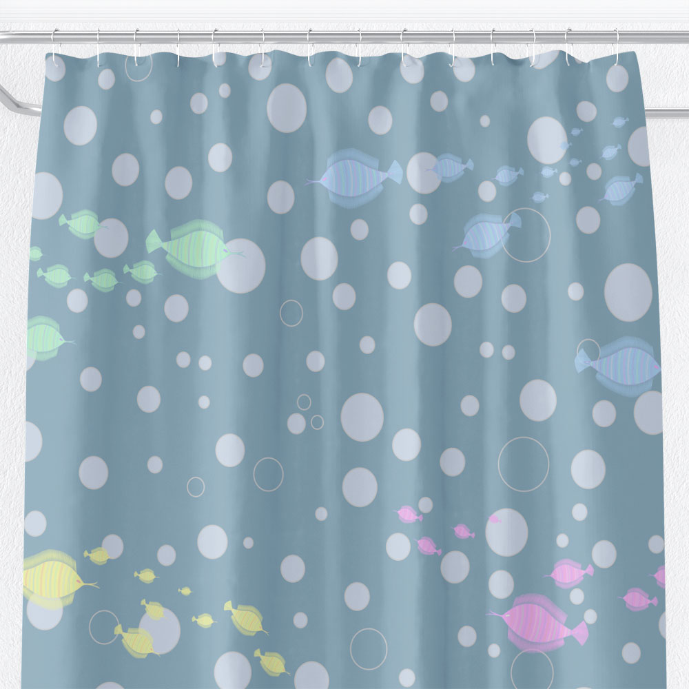 Fish’s Paradise – shower curtain