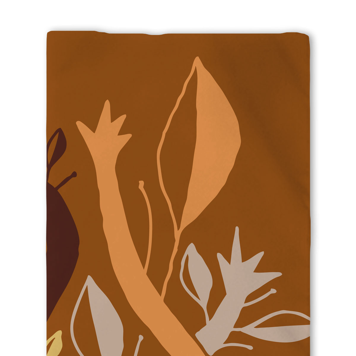 Bogolanfini-inspired “Mud Cloth” Table Runner (Autumn/Fall Colors)