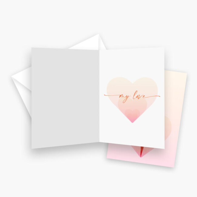 My Love – valentine’s card