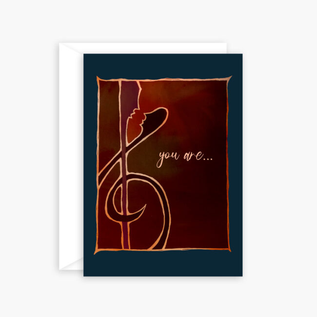 Music of My Heart – Valentine’s card