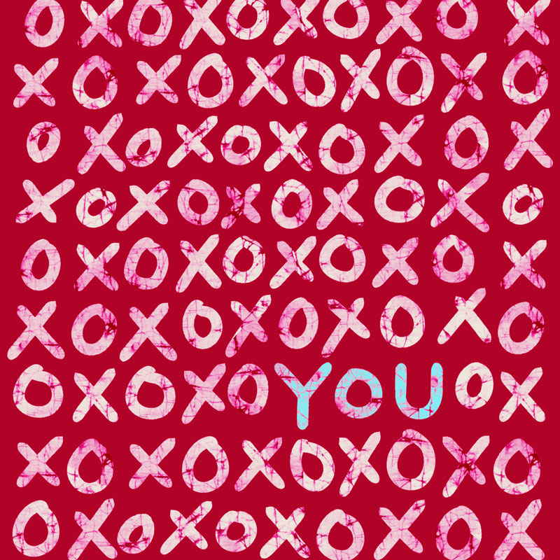 XOXO Love You Card Set – love & friendship card