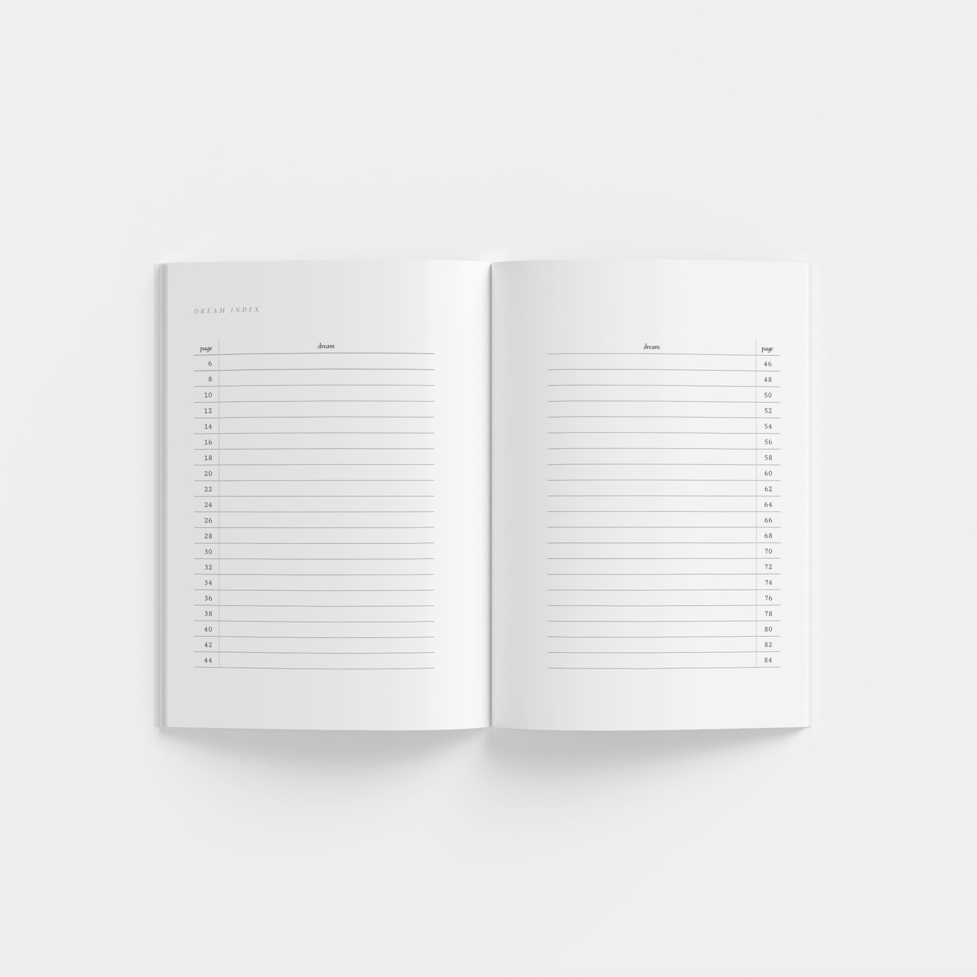 Personalized Dream Journal / Log – Twilight Batik