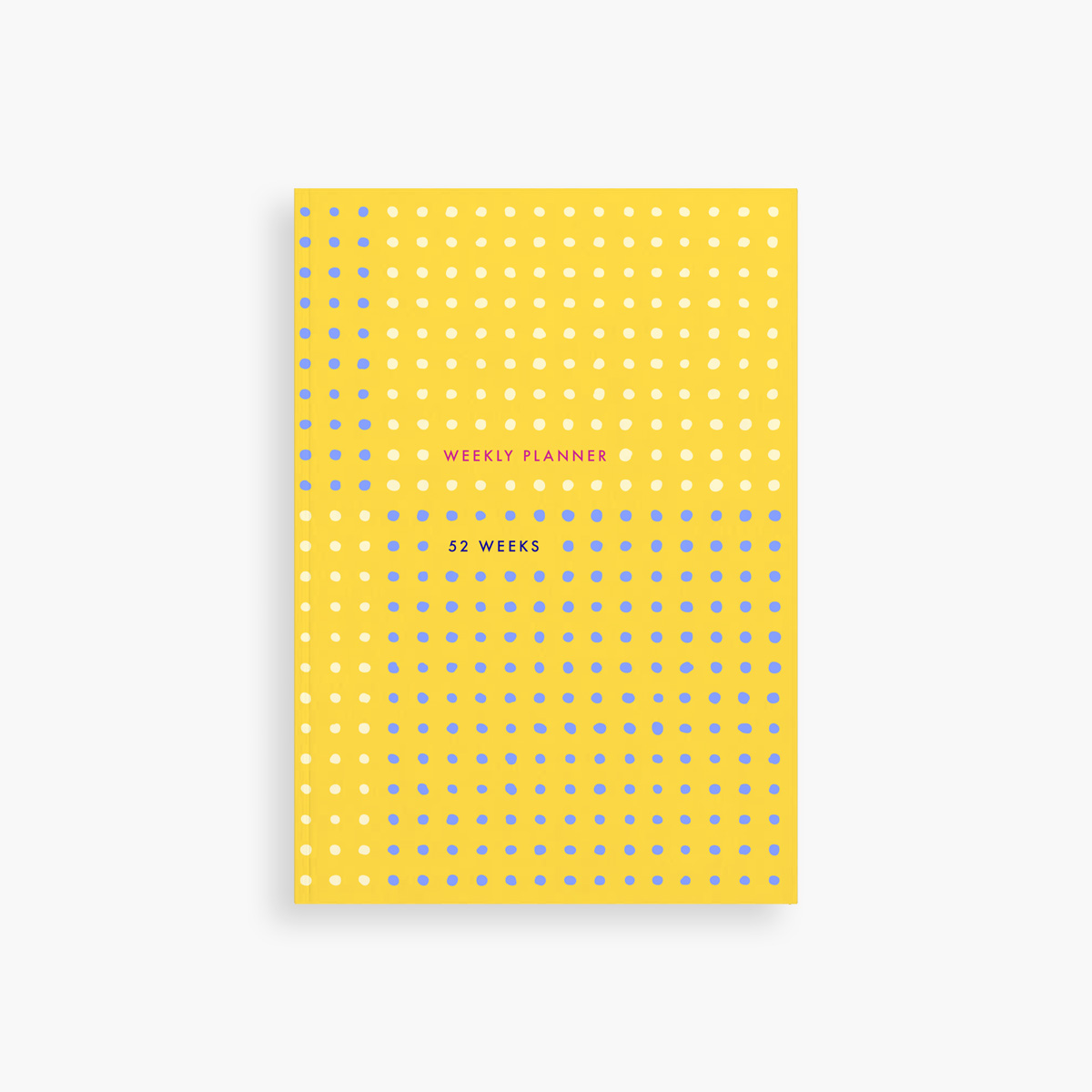 Essential Weekly Planner – undated (yellow)