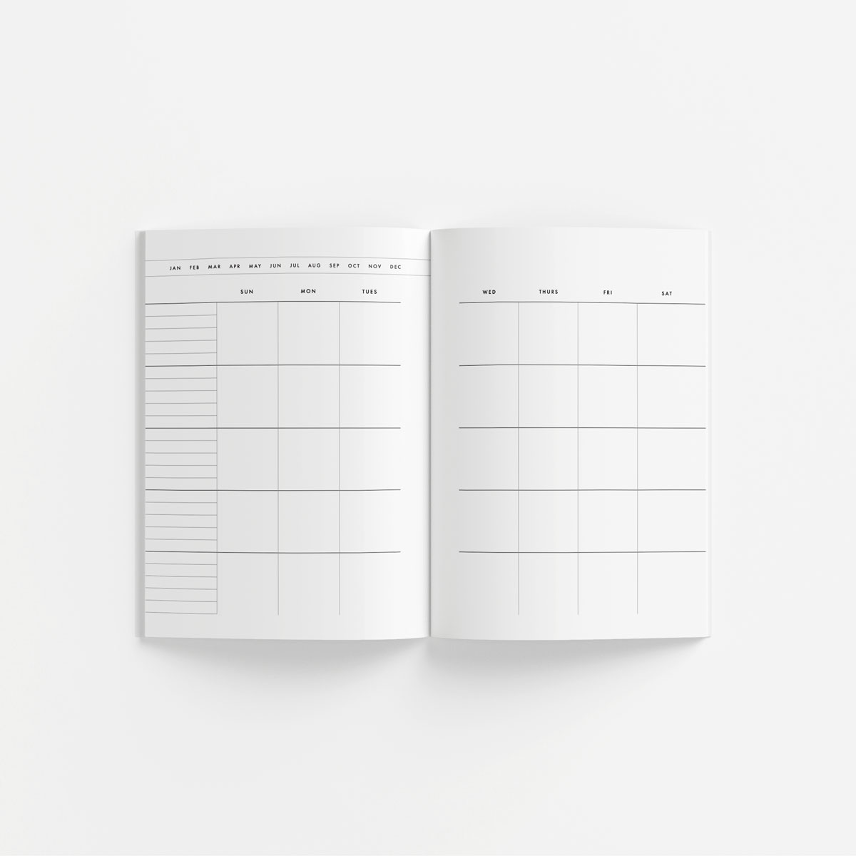 Essential Weekly Planner + Priority Matrix – undated (yellow)