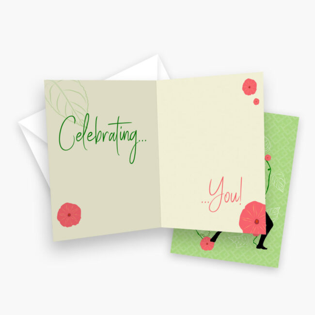 Celebrating You – dance themed birthday / celebration card
