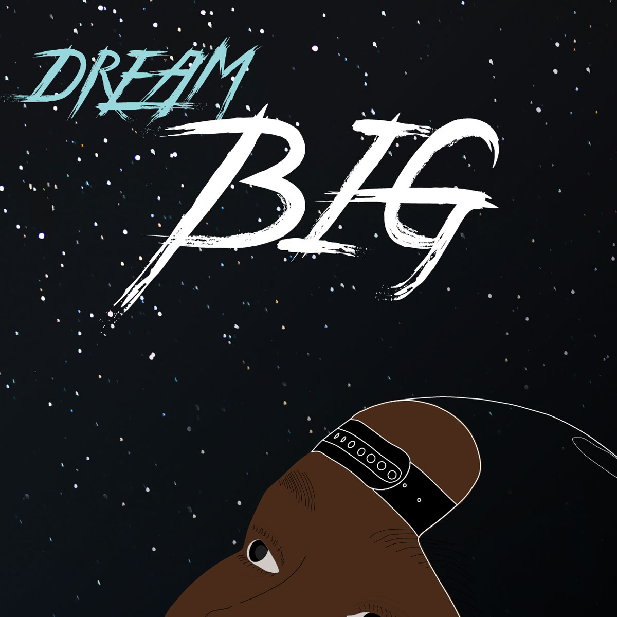 Dream Big – greeting card for a child