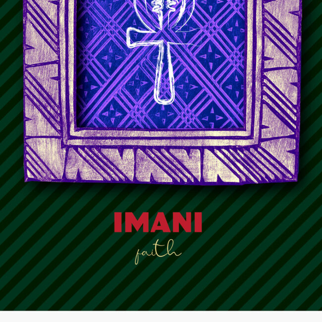 Art of Kwanzaa Card – Imani (Faith)