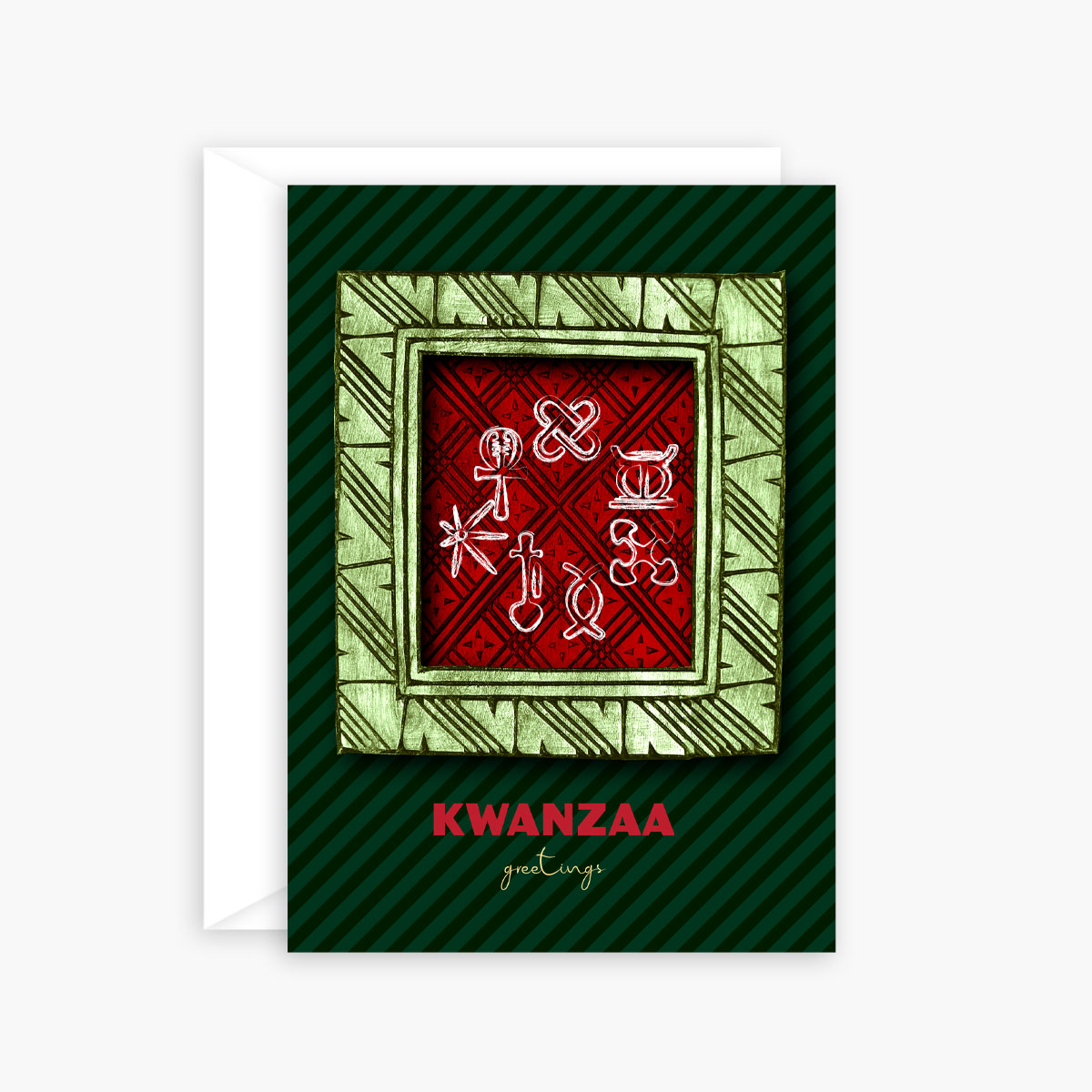 Art of Kwanzaa Card – Seven Symbols of Kwanzaa