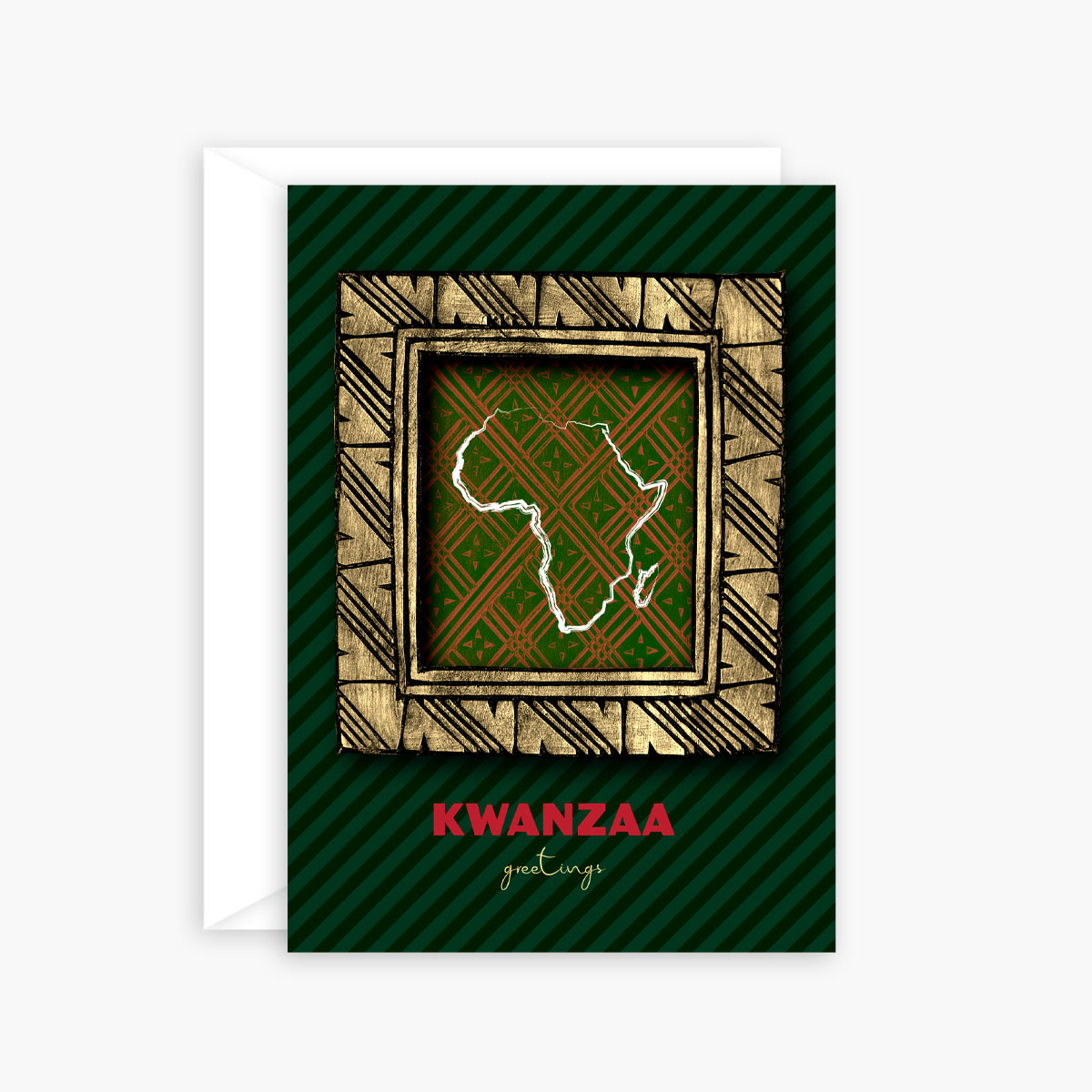 Art of Kwanzaa Card – African continent