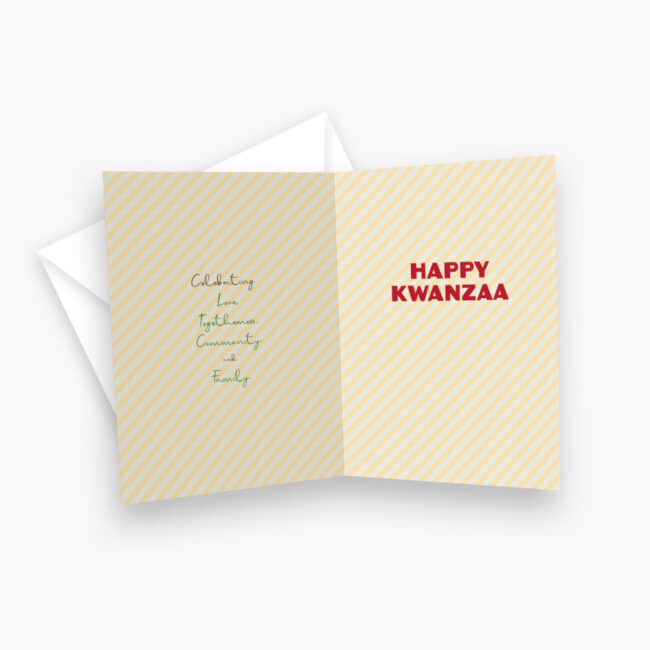 Art of Kwanzaa Card – African continent