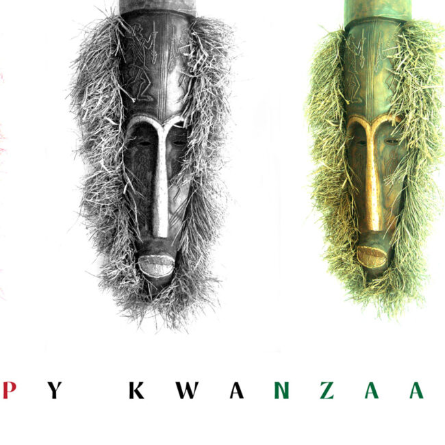 Kwanzaa Card – 3 Masks