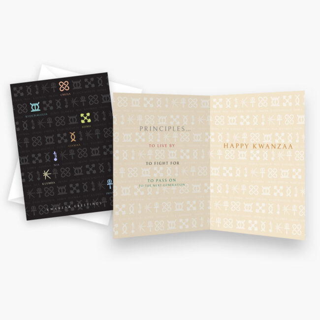 Symbols of Kwanzaa Card