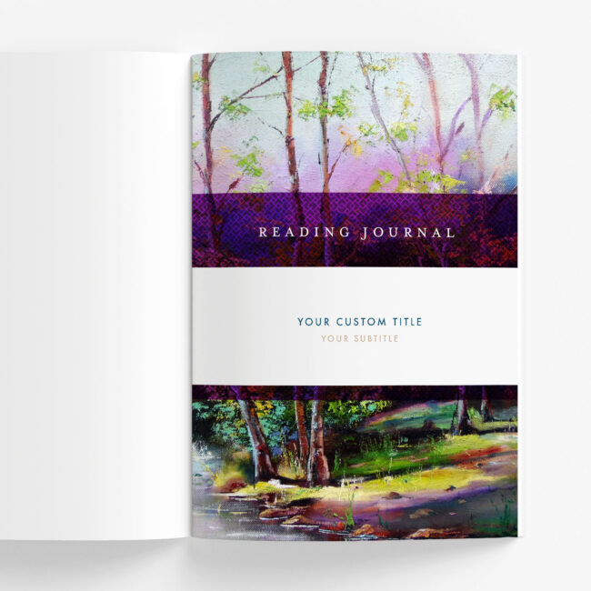 Personalizable Reading Journal – Surreal Forest II