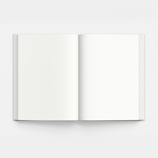 3-Year Weekly Planner in Slate Blue (hardcover) – start any month