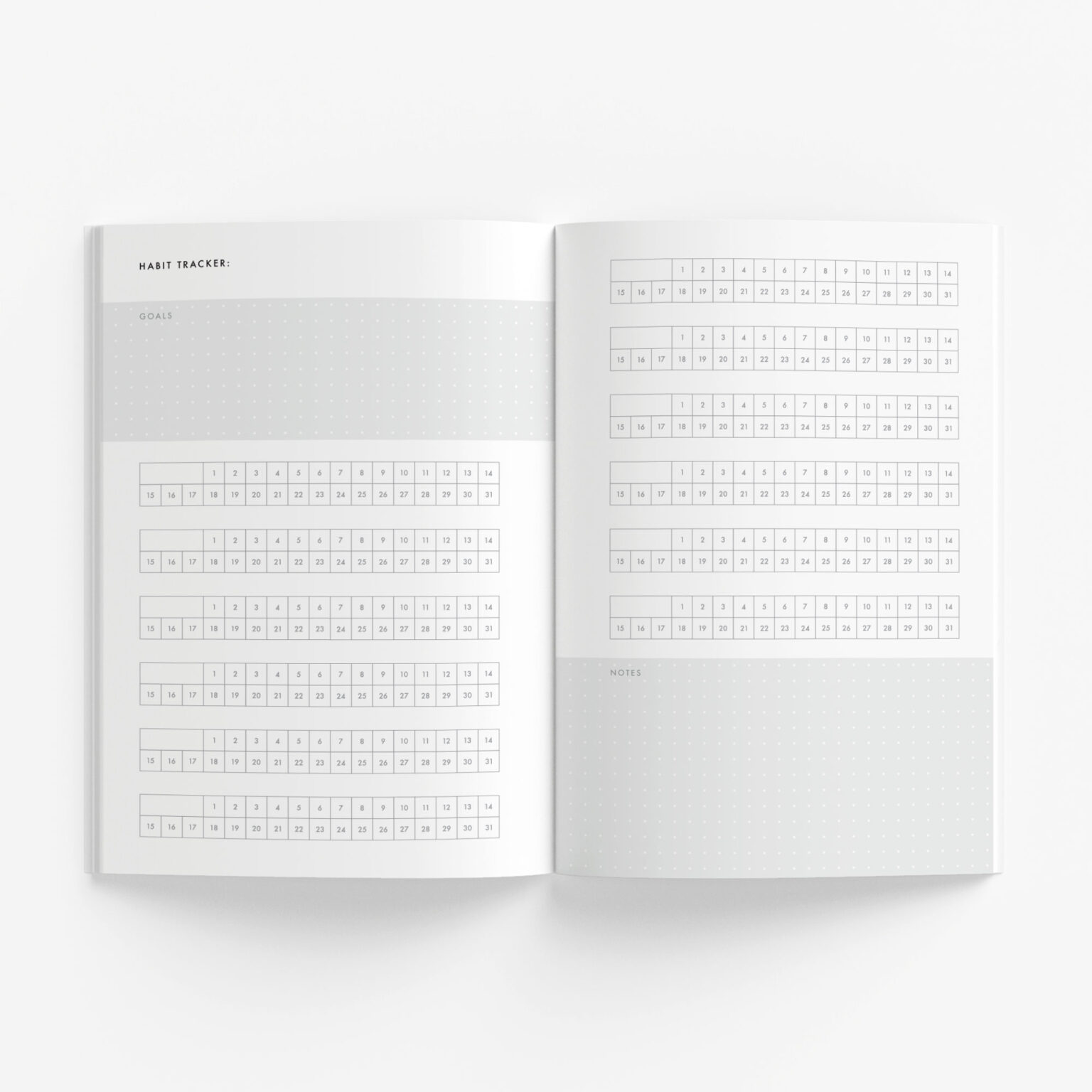 Undated Weekly Planner (African Print Spine Pattern) • AfriMod